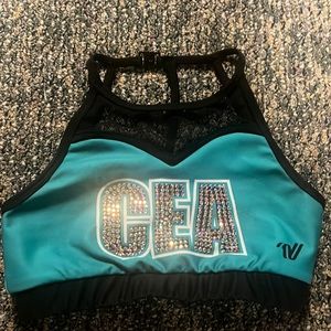 cheer extreme sports bra